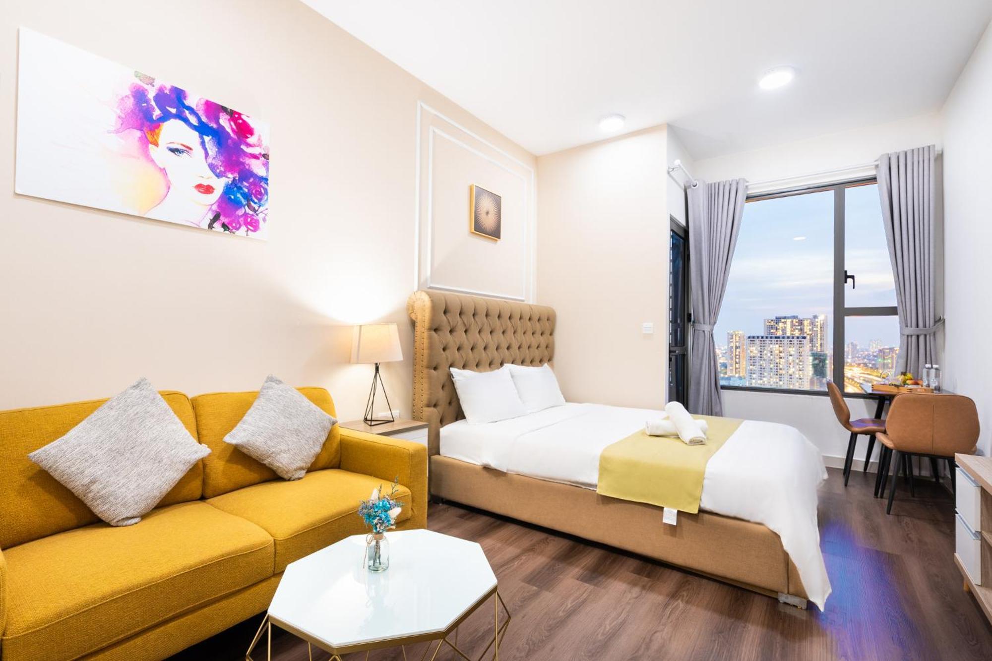 Saigon Apartments - Free City Walk Experience, Amazing Infinity Pool & Free 4G Sim Card For 3 Nights Ho Chi Minh-staden Exteriör bild