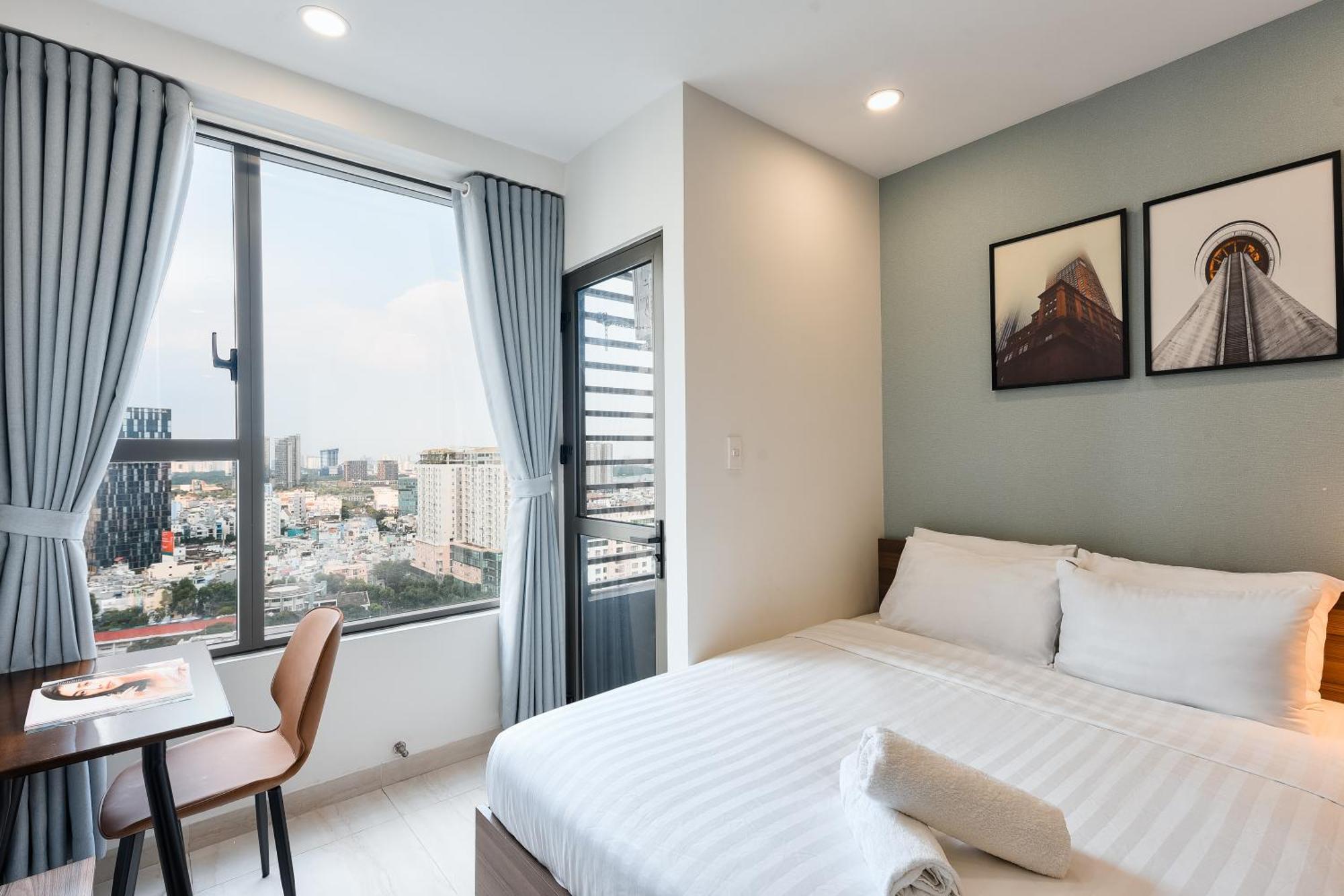 Saigon Apartments - Free City Walk Experience, Amazing Infinity Pool & Free 4G Sim Card For 3 Nights Ho Chi Minh-staden Exteriör bild