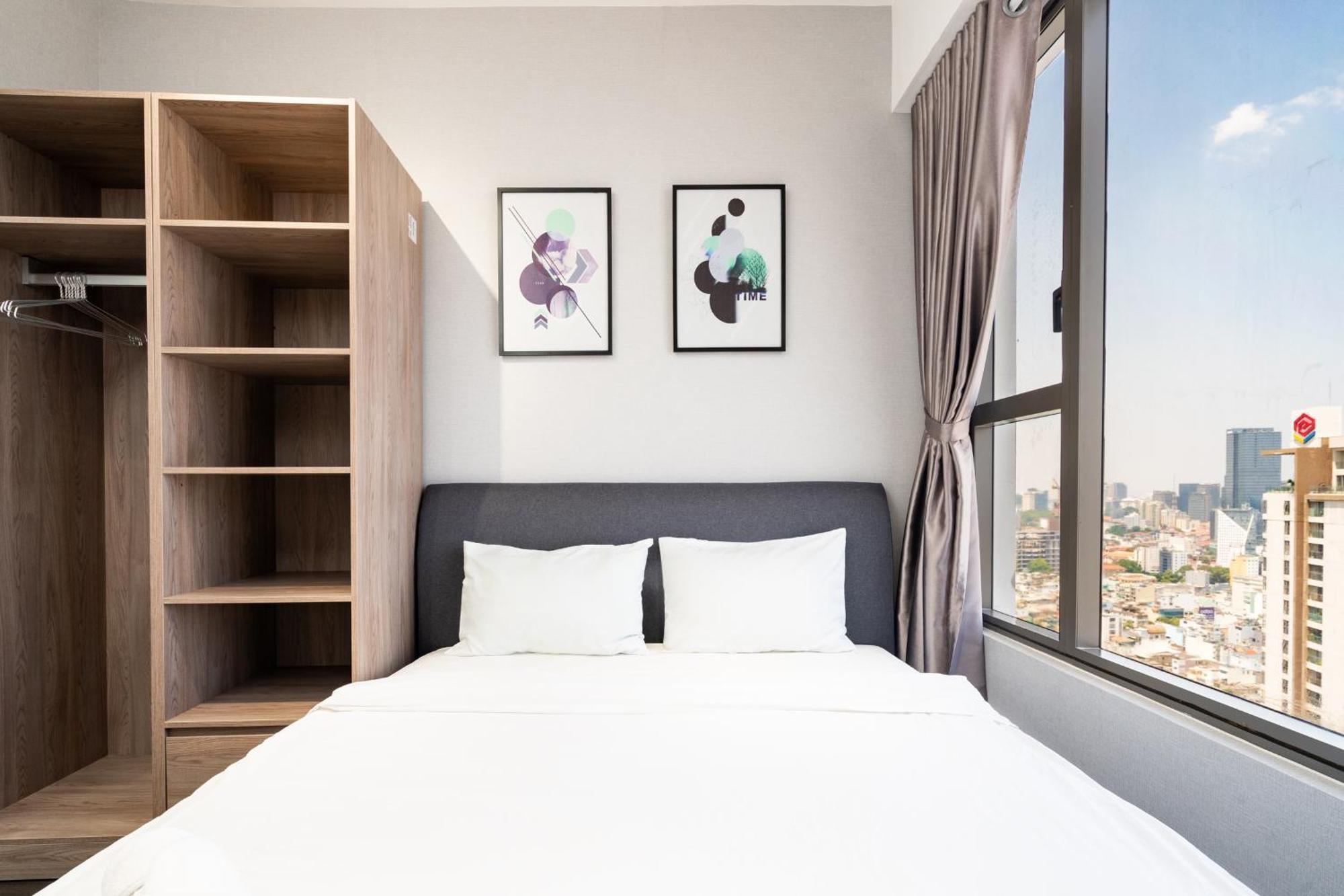 Saigon Apartments - Free City Walk Experience, Amazing Infinity Pool & Free 4G Sim Card For 3 Nights Ho Chi Minh-staden Exteriör bild