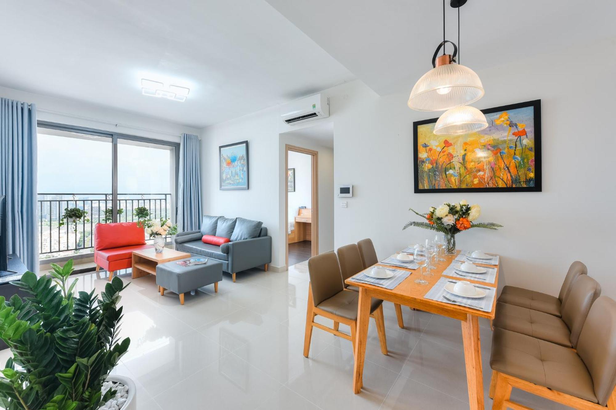 Saigon Apartments - Free City Walk Experience, Amazing Infinity Pool & Free 4G Sim Card For 3 Nights Ho Chi Minh-staden Exteriör bild
