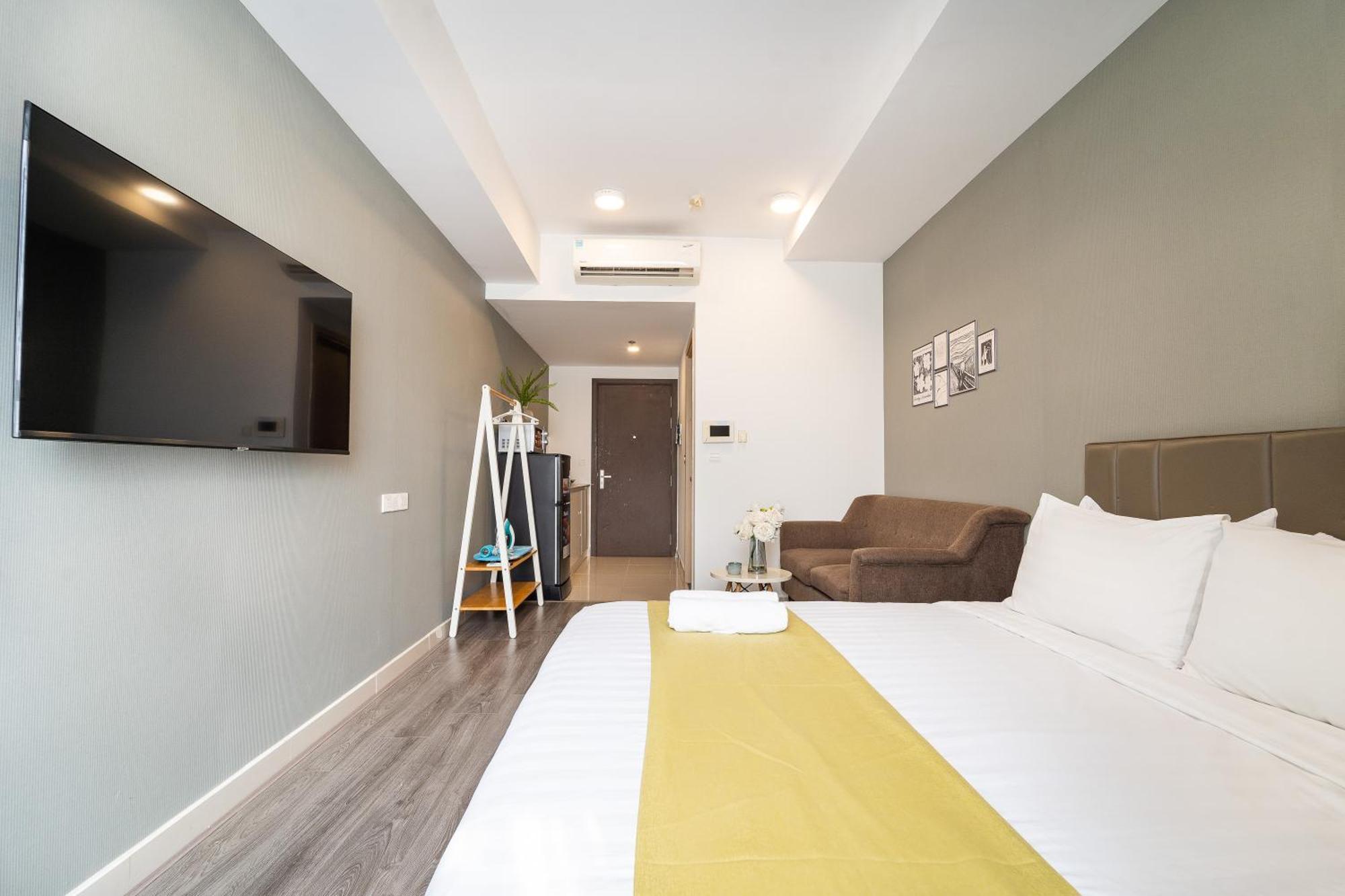 Saigon Apartments - Free City Walk Experience, Amazing Infinity Pool & Free 4G Sim Card For 3 Nights Ho Chi Minh-staden Exteriör bild