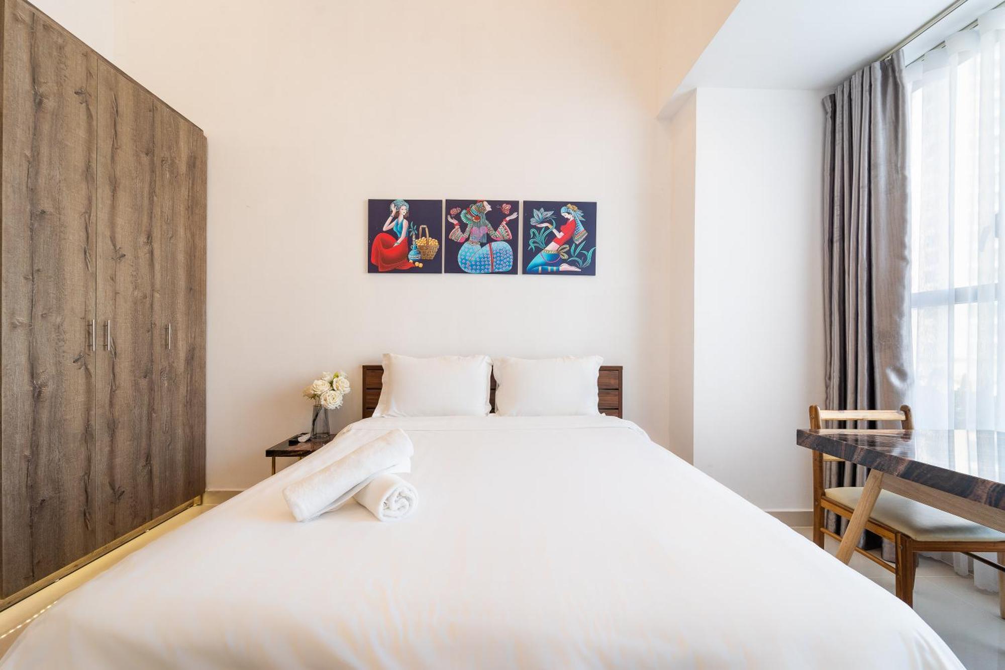 Saigon Apartments - Free City Walk Experience, Amazing Infinity Pool & Free 4G Sim Card For 3 Nights Ho Chi Minh-staden Exteriör bild