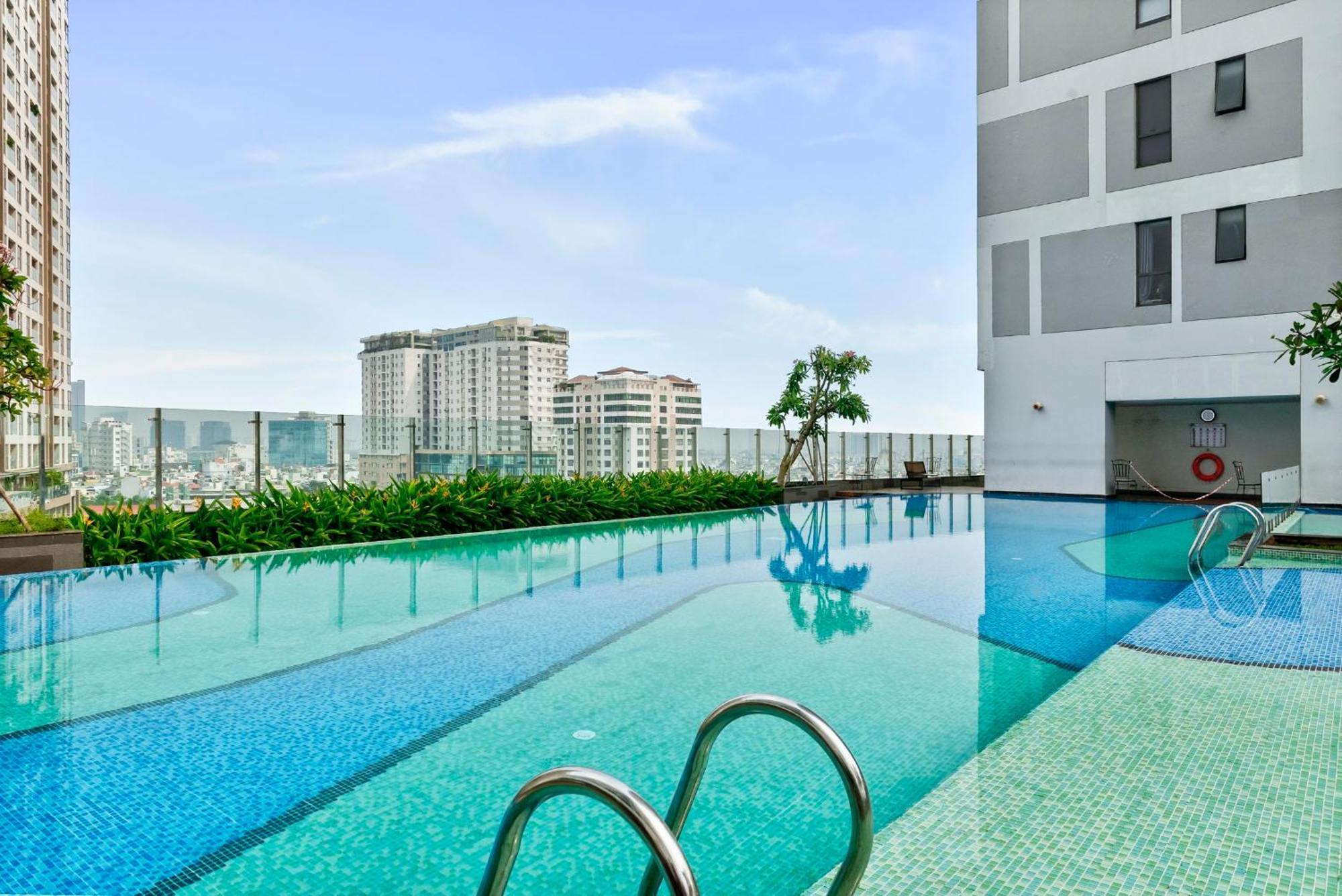Saigon Apartments - Free City Walk Experience, Amazing Infinity Pool & Free 4G Sim Card For 3 Nights Ho Chi Minh-staden Exteriör bild