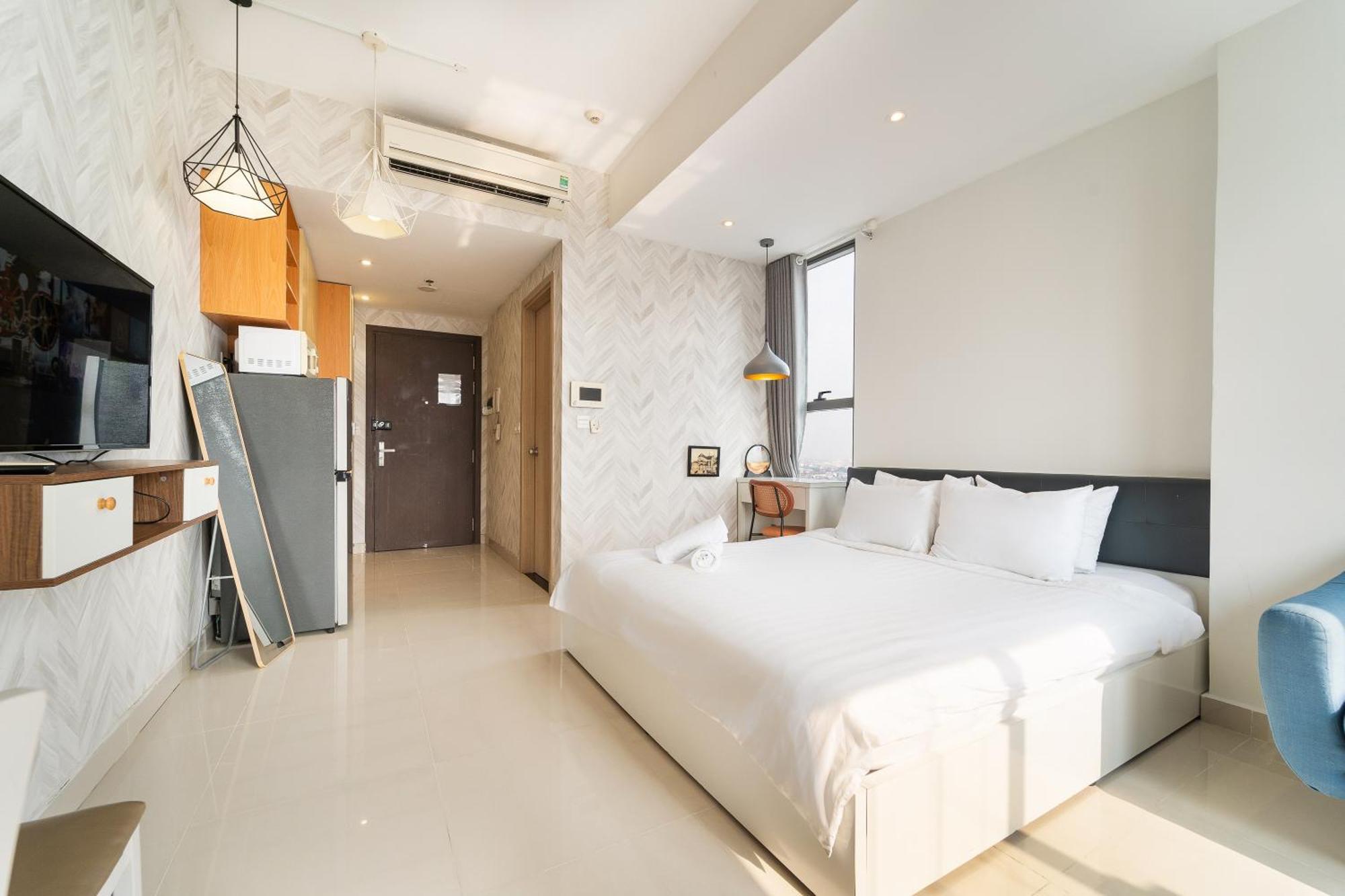 Saigon Apartments - Free City Walk Experience, Amazing Infinity Pool & Free 4G Sim Card For 3 Nights Ho Chi Minh-staden Exteriör bild